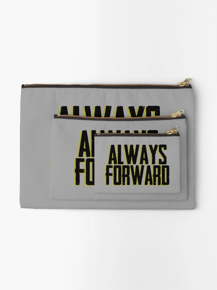 Thumbnail 2 of 4, Zipper Pouch, Always Forward designed and sold by InSERTCOYNE.