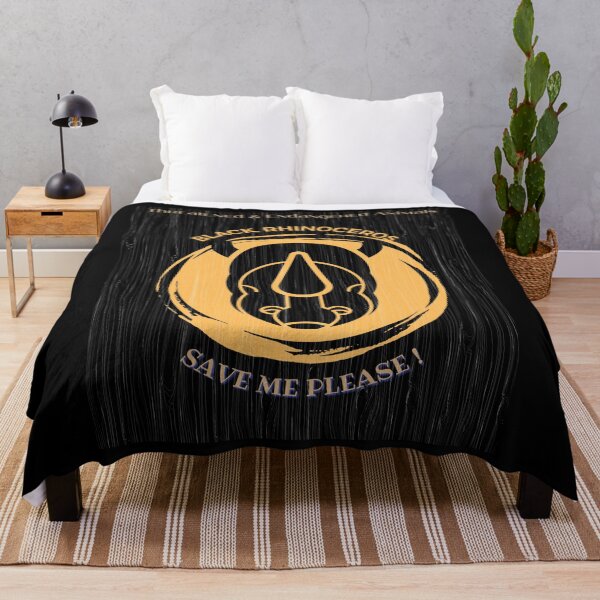 Item preview, rinoceronte negro designed and sold by yassooarts.
