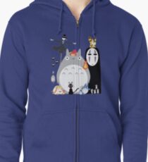 Studio Ghibli Gang Veste zippée à capuche