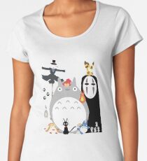 Studio Ghibli Gang Women's Premium T-Shirt