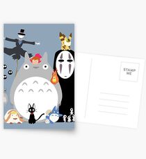 Studio Ghibli Gang Postcards