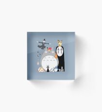 Studio Ghibli Gang Acrylic Block