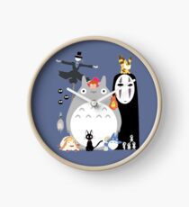 Studio Ghibli Gang Clock
