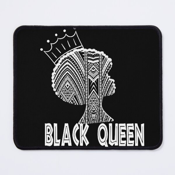 Item preview, Black Queen Tribal Print with Crown Black Pride Juneteenth 2022 Fathers Day Gift Emancipation Black Power 1865 Black History Month  Afro African American designed and sold by InPrintedWord.
