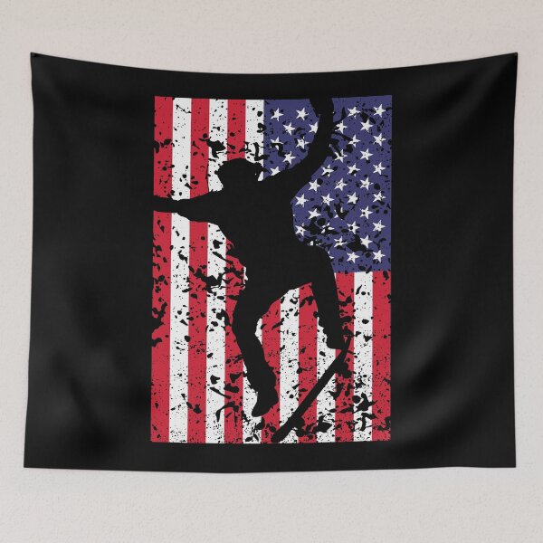 Item preview, Skate USA Flag - Flag Day Design designed and sold by 4artmanage.