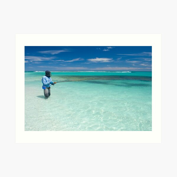 Fishermans Paradise. Art Print