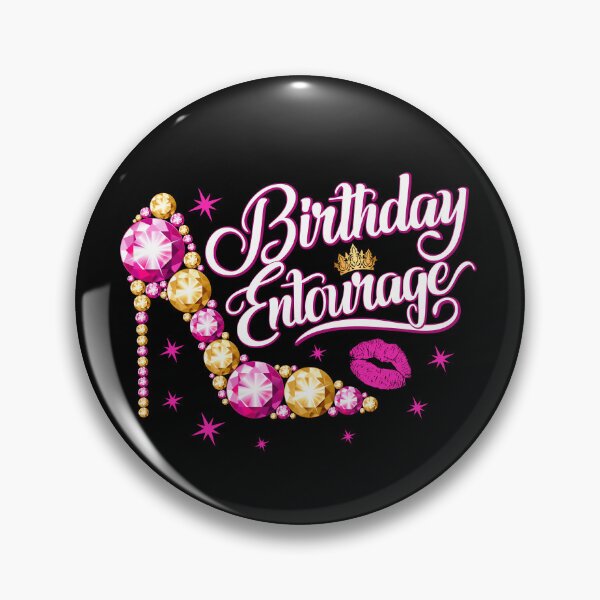 Item preview, Birthday Entourage, group design. Birthday party  designed and sold by iclipart.