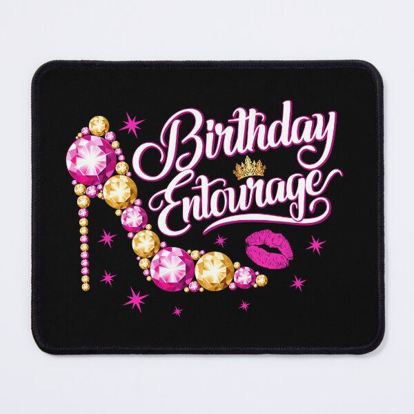 Item preview, Birthday Entourage, group design. Birthday party designed and sold by iclipart.
