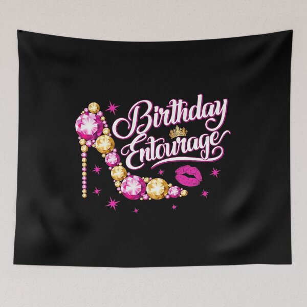 Item preview, Birthday Entourage, group design. Birthday party  designed and sold by iclipart.