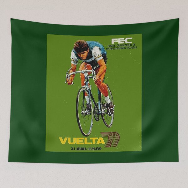 Item preview, VUELTA SPAIN: Vintage Bike Racing Advertising Print designed and sold by posterbobs.