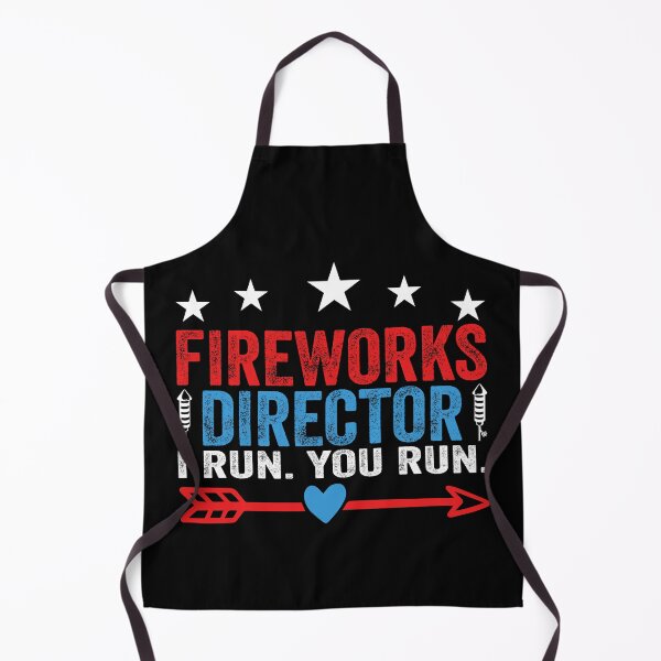 Item preview, Funny Fireworks Director I Run You Run 4th of July Patriotic designed and sold by EIMgraphic.