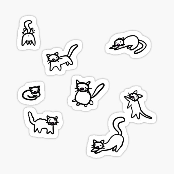 Sticko Tiny Stickers-Cat, 1 count - Pay Less Super Markets