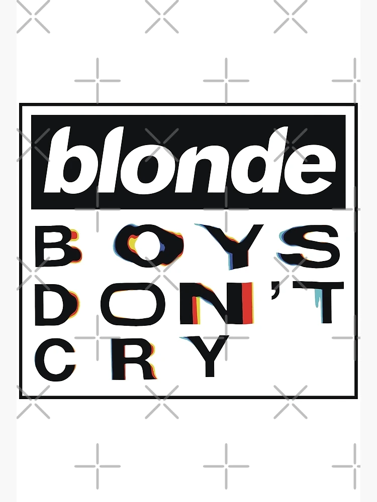 Frank Ocean Merch Blonde Boys Dont Cry