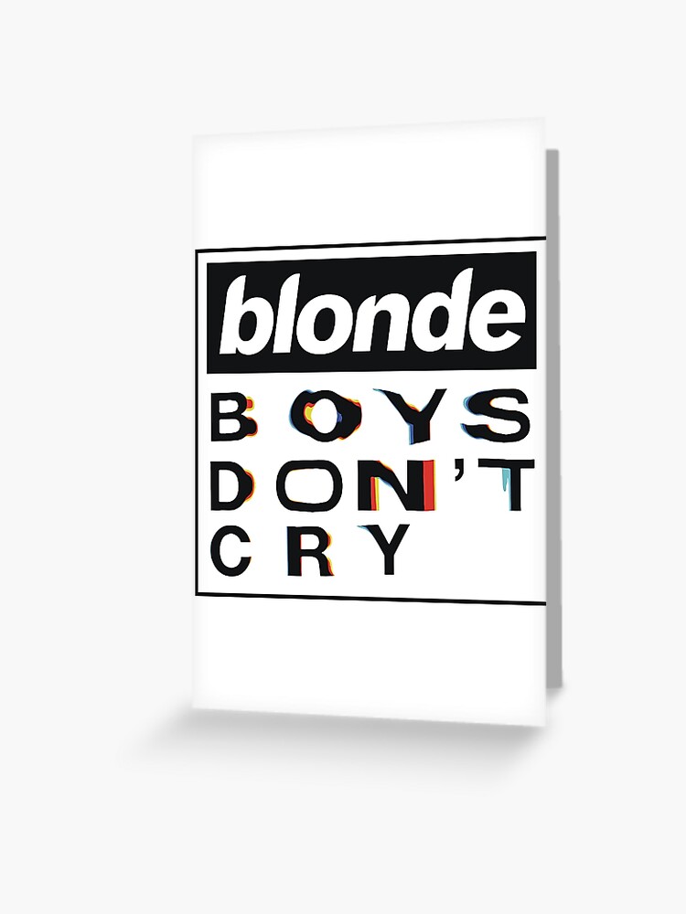 Frank Ocean Merch Blonde Boys Dont Cry