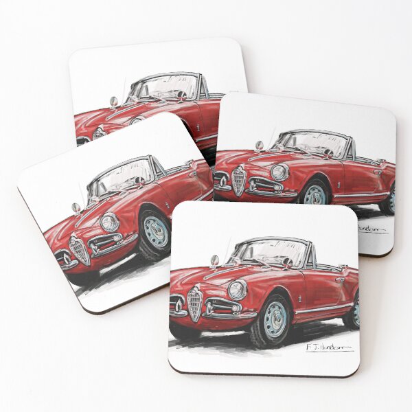 Item preview, Alfa Romeo Giulia Spider Veloce in red. designed and sold by Francohanekom.