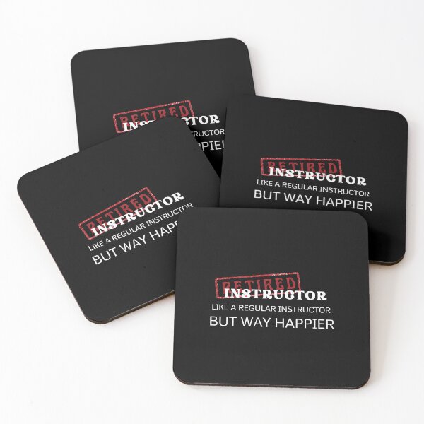 Item preview, Retired instructor, like a regular instructor but way happier designed and sold by yococo.