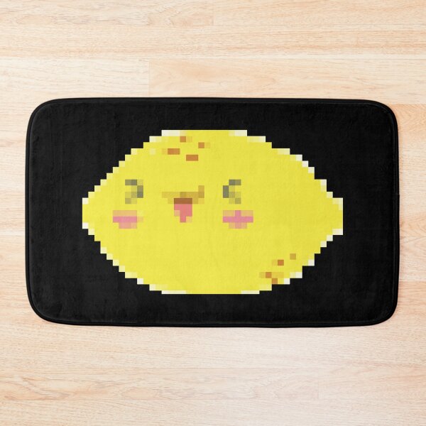 Item preview, Cute pixel art yellow lemon designed and sold by PrintsyGal.