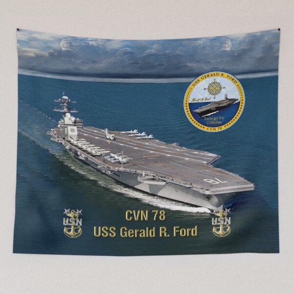 Item preview, CVN-78 USS Gerald R. Ford designed and sold by Mil Merchant.