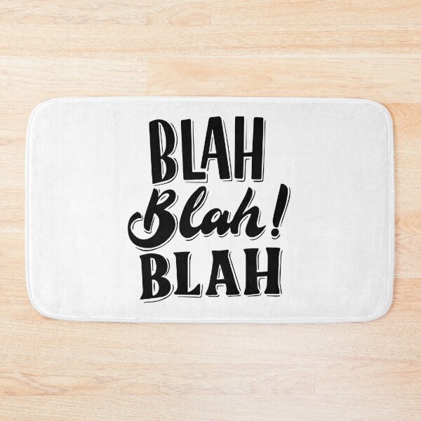 Item preview, Blah Blah Blah designed and sold by Abrarhussain.