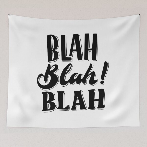 Item preview, Blah Blah Blah designed and sold by Abrarhussain.