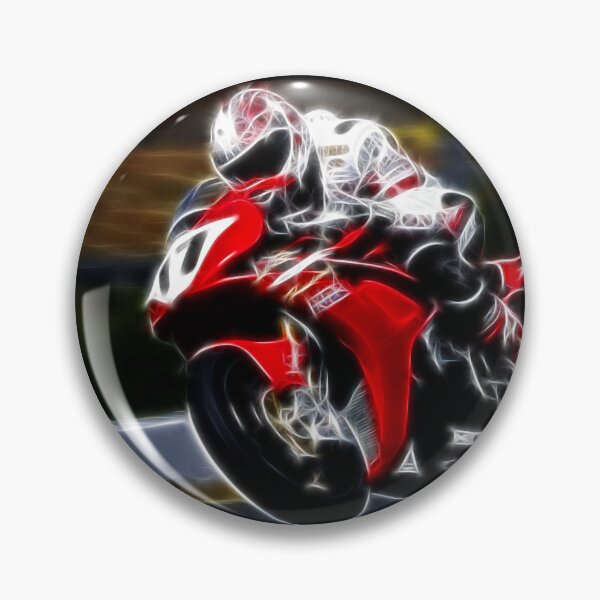 Item preview, Fractal Light Motorcycle Racer Design designed and sold by Christopher McCabe.
