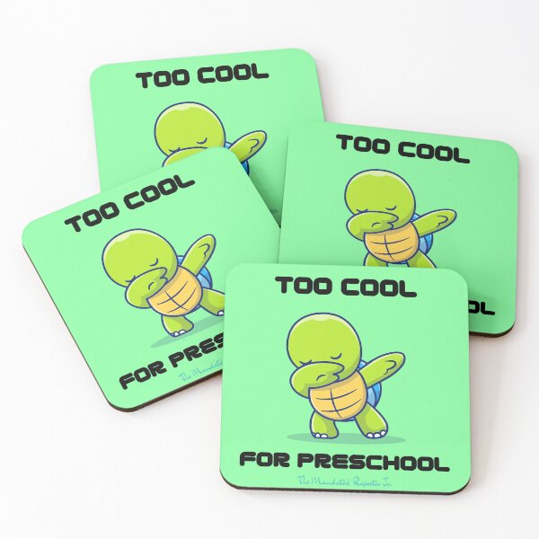 Item preview, Too Cool for Preschool - Kawaii Turtle Dabbing  designed and sold by TheReporter1.