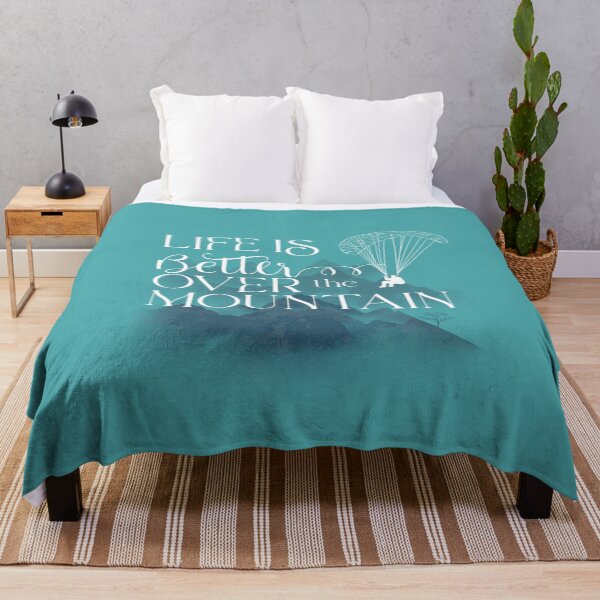 Item preview, Life is Better Over the Mountain designed and sold by edwinvisuals.