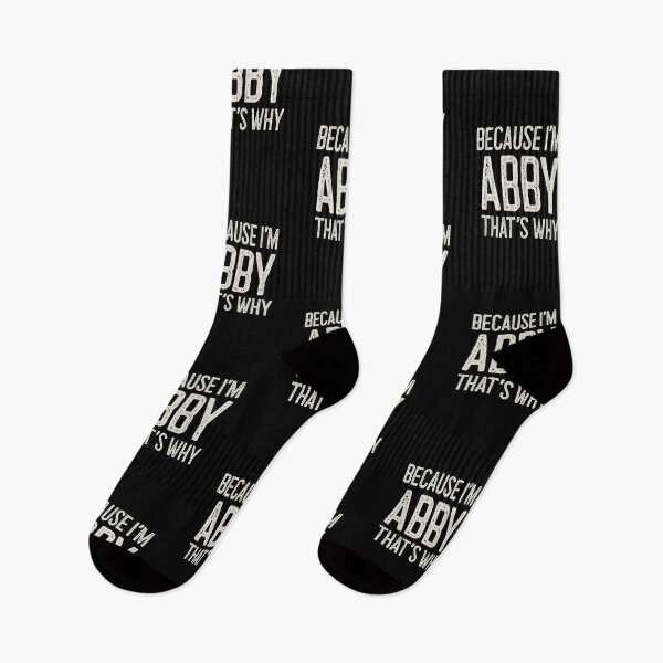 Item preview, Because I’m Abby That’s Why Funny Personalized Name designed and sold by MariosNydras.