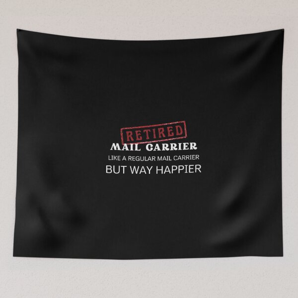 Item preview, Retired mail carrier, like a regular mail carrier but way happier designed and sold by yococo.