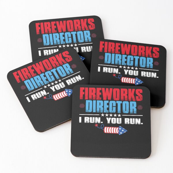 Item preview, 4th of July Fireworks Director I Run You Run USA Patriotic designed and sold by EIMgraphic.