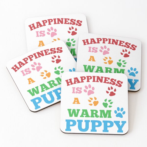 Item preview, Happiness is a warm puppy designed and sold by Hammy97.