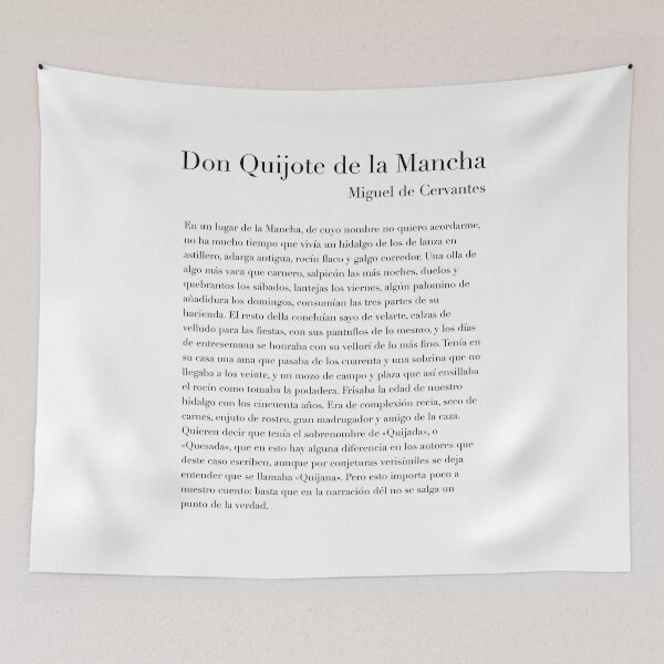 Item preview, Don Quijote de la Mancha by Miguel de Cervantes designed and sold by wisemagpie.