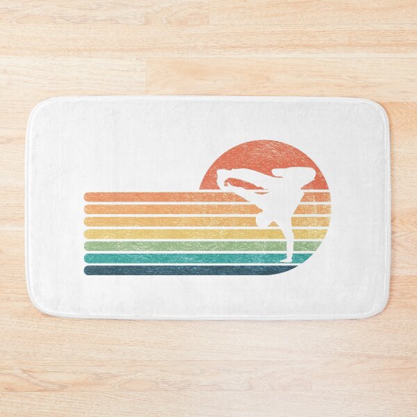 Item preview, Parkour / Breakdance - with retro vintage sunset color background designed and sold by Rhu Creations.