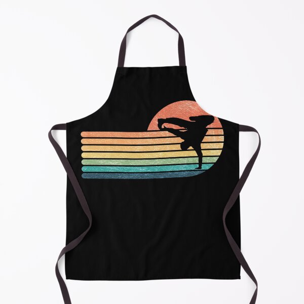 Item preview, Parkour / Breakdance - with retro vintage sunset color background designed and sold by Rhu Creations.