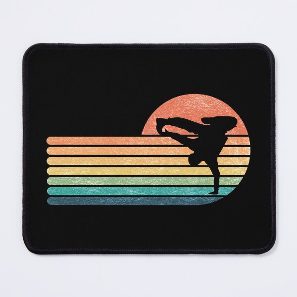 Item preview, Parkour / Breakdance - with retro vintage sunset color background designed and sold by Rhu Creations.