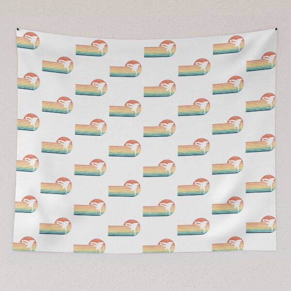 Item preview, Parkour / Breakdance - with retro vintage sunset color background designed and sold by Rhu Creations.