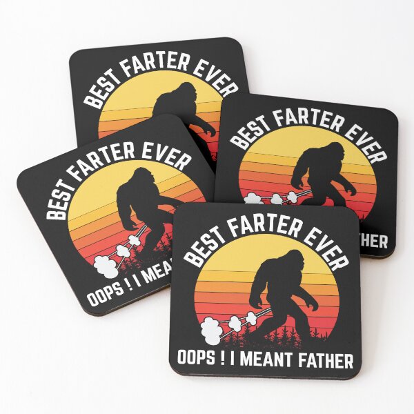 Item preview, Funny Bigfoot Sasquatch Fathers Day Best Farter Ever Oops I Meant Father designed and sold by Jeny Lisa.
