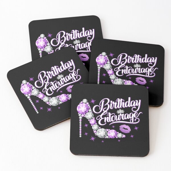 Item preview, Birthday Entourage, group design. Birthday party  designed and sold by iclipart.