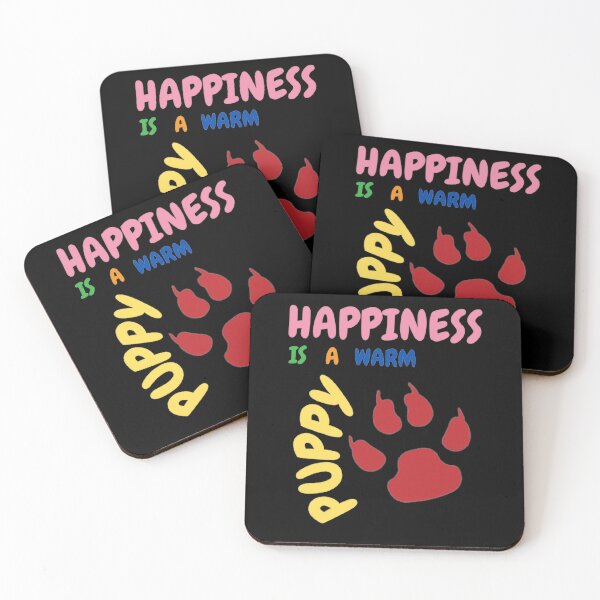 Item preview, Happiness is a warm puppy designed and sold by Hammy97.