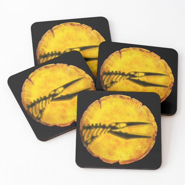 Item preview, logo Mosasaurus amber designed and sold by Grimtech Workshop.