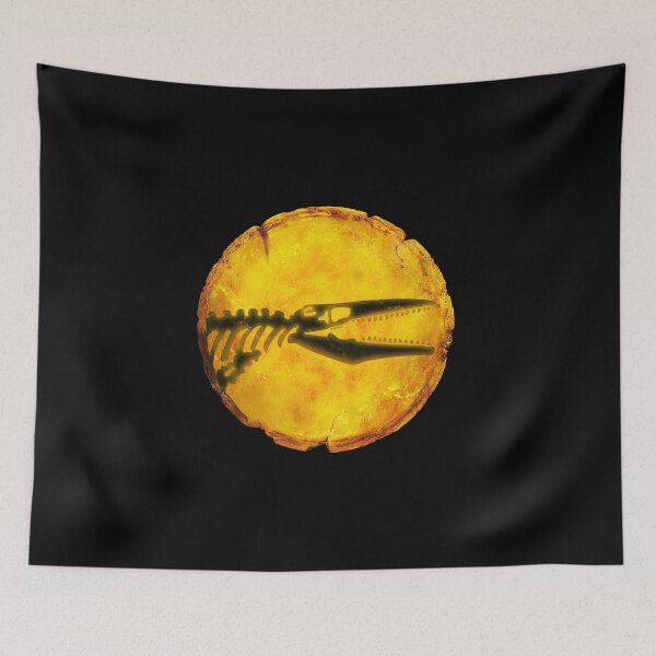 Item preview, logo Mosasaurus amber designed and sold by Grimtech Workshop.