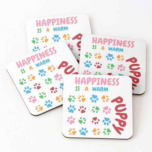 Item preview, Happiness is a warm puppy designed and sold by Hammy97.
