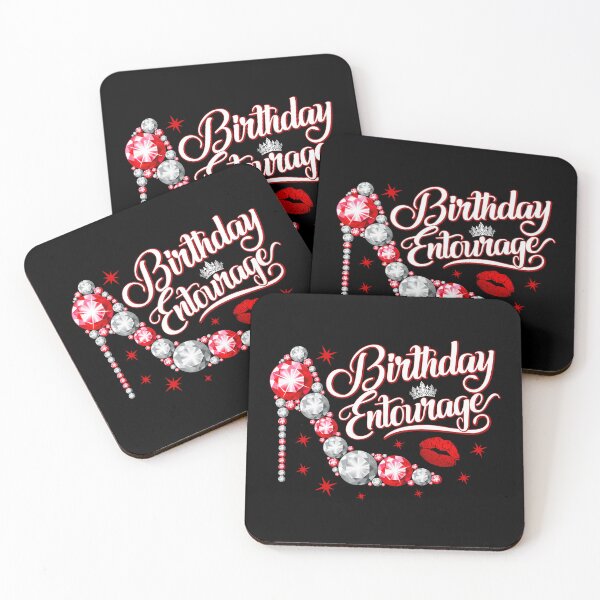 Item preview, Birthday Entourage, group design. Birthday party  designed and sold by iclipart.