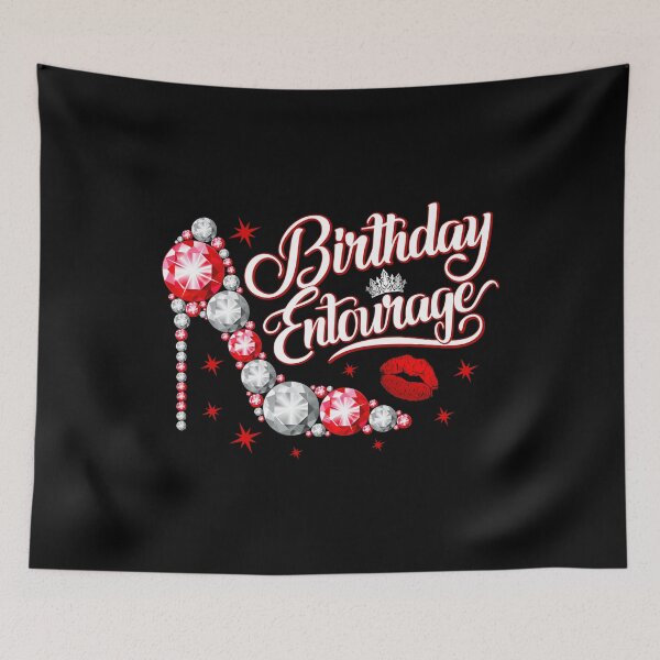 Item preview, Birthday Entourage, group design. Birthday party  designed and sold by iclipart.