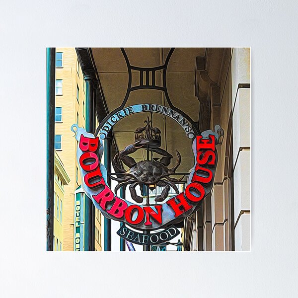 Item preview, Dickie Brennan's Bourbon House Seafood on Bourbon Street designed and sold by Debra Martz.