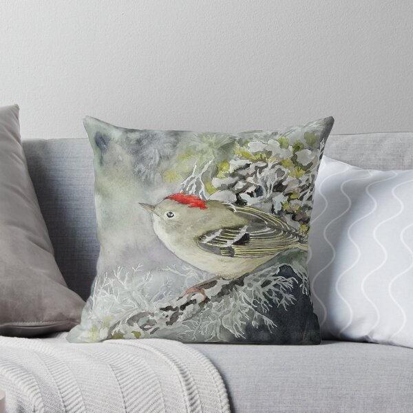 Item preview, Ruby-Crowned Kinglet designed and sold by Marissa Gibson.
