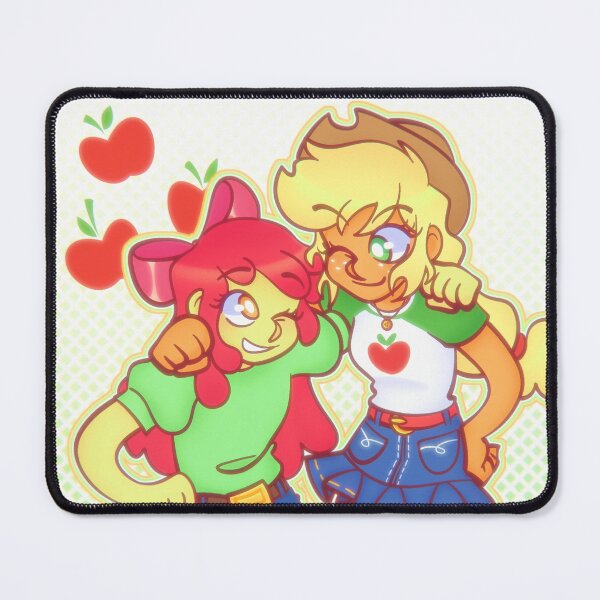 Item preview, applejack and applebloom (equestria girls) designed and sold by patentedyikes.