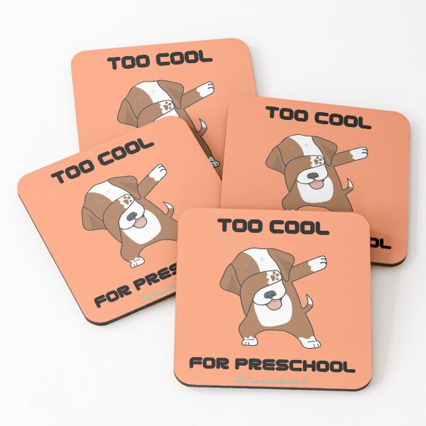 Item preview, Too Cool for Preschool - Kawaii Puppy Dabbing  designed and sold by TheReporter1.