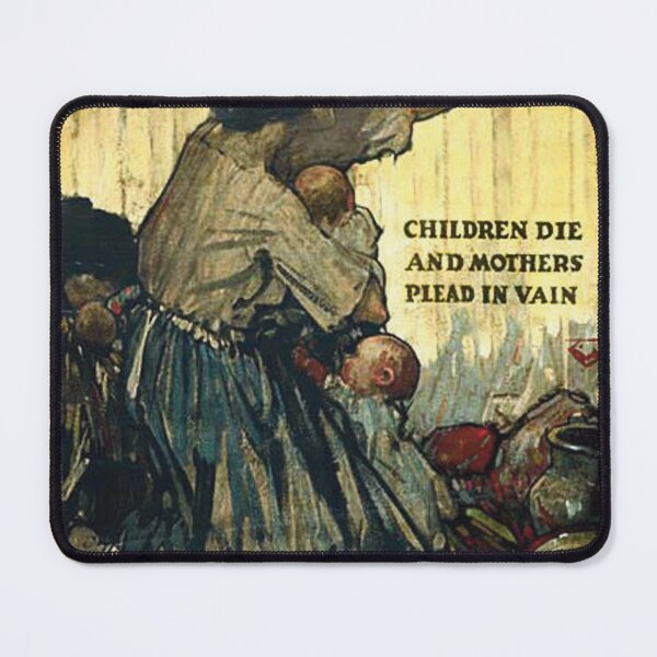 Item preview, Children Die and Mothers Plead in Vain designed and sold by Edgar VanScoy.