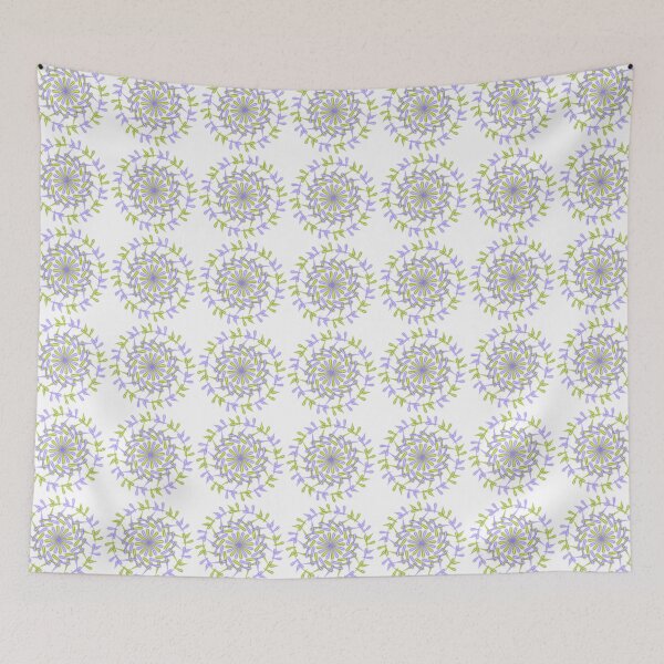 Item preview, Wheel of yellow and purple lights, abstract art designed and sold by Meo Design.